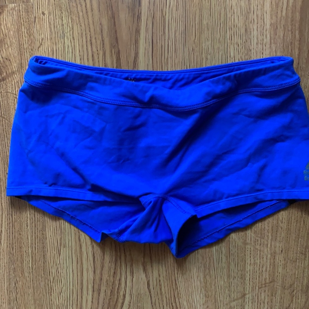 Reebok Crossfit Women's Blue Workout Gym Shorts